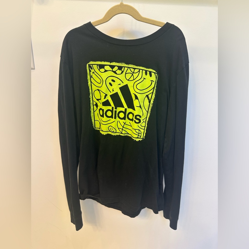 Boys Adidas Long Sleeve Shirt